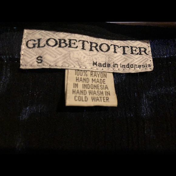 BOHO Ethnic Long Rayon Vintage Duster Style Dress - Picture 4 of 4